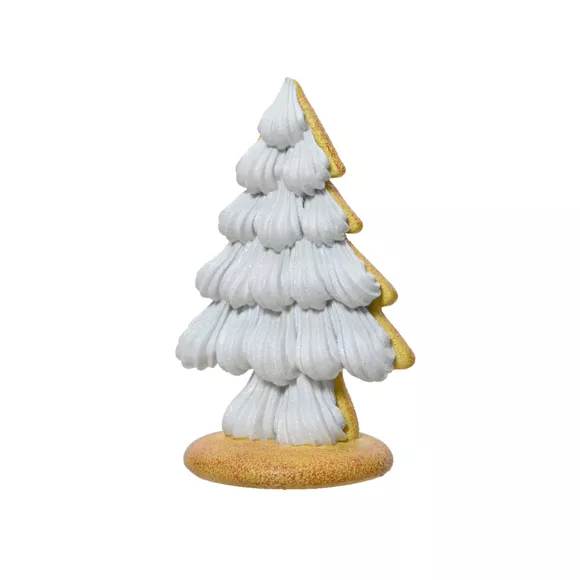 Eminza Sapin De Noël Déco (H21 Cm) Gâteau à La Crème