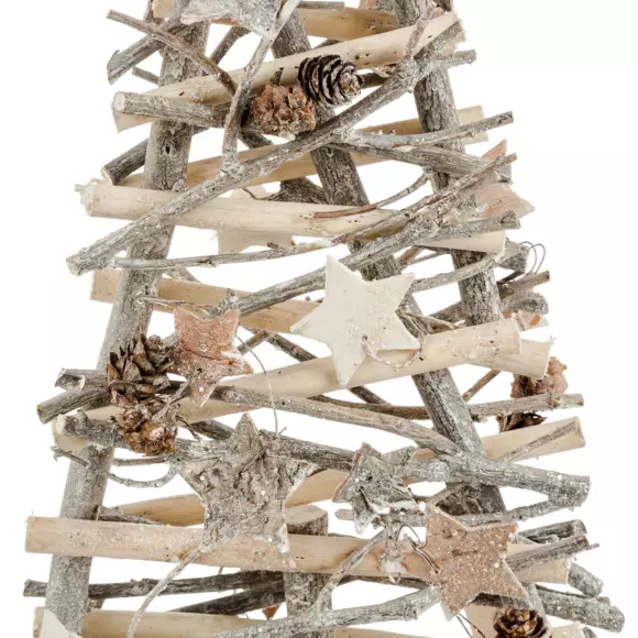 Eminza Sapin En Bois (H57 Cm) Coleen Naturel
