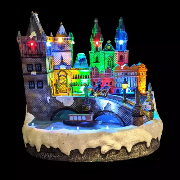 Eminza Scène De Vie Illuminée Et Musicale Prague