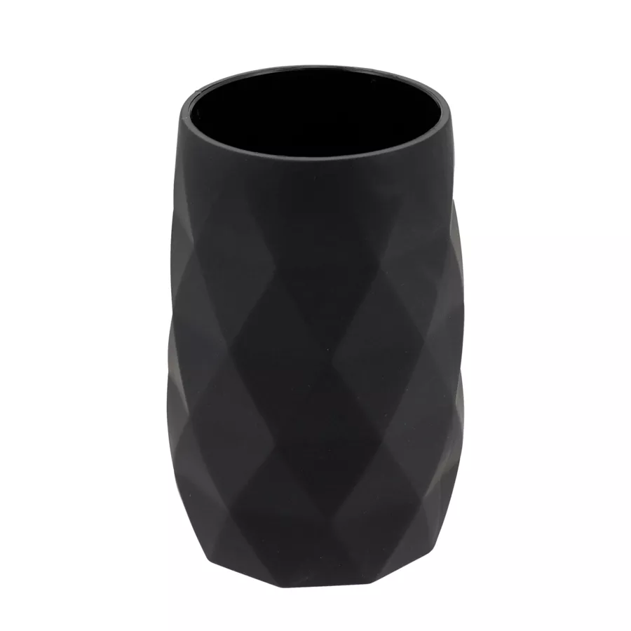 Eminza Set D'accessoires Salle De Bain Rubby Noir