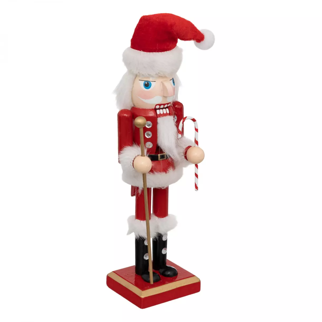 eminza Soldat en bois Casse-noisette (H25 cm) Willy