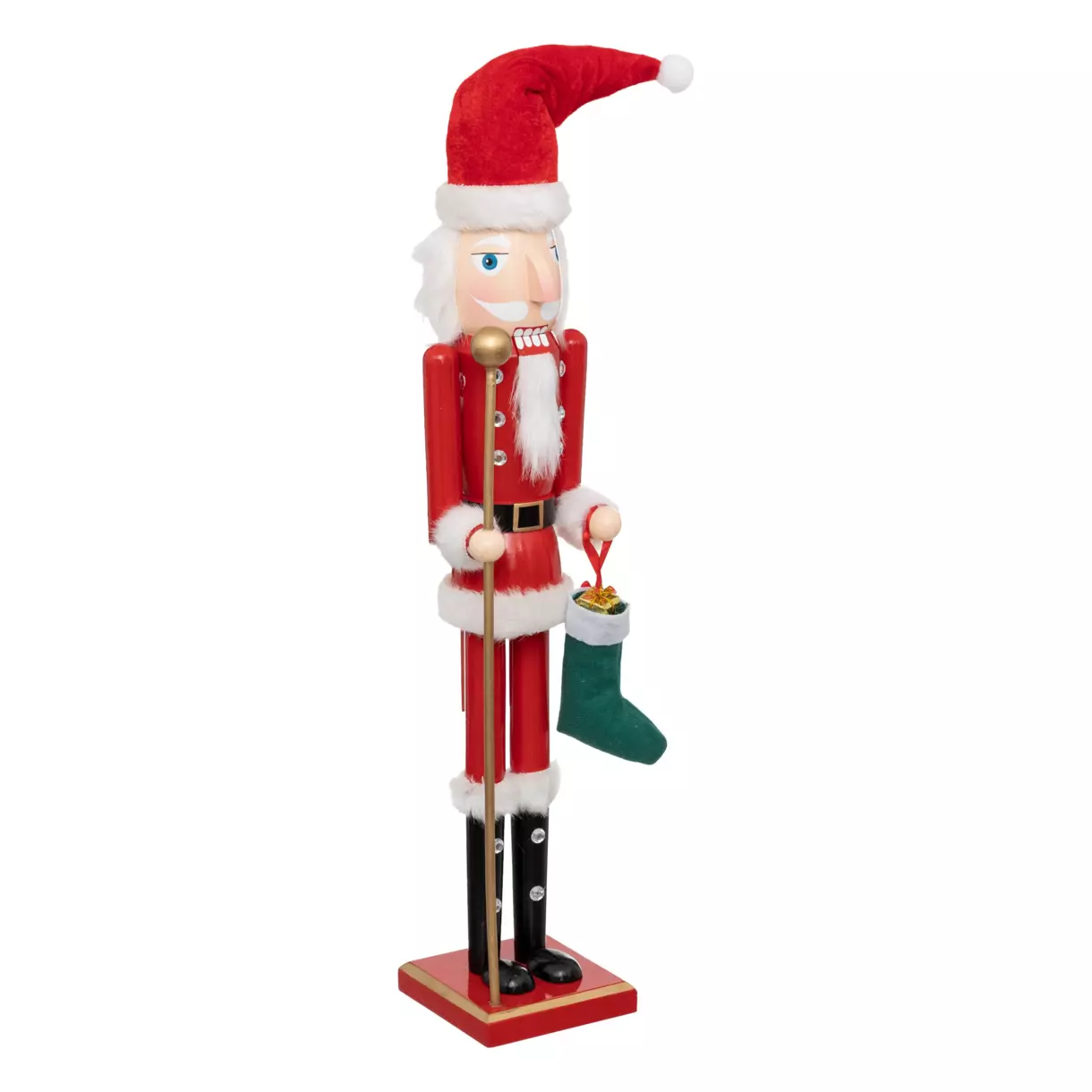 eminza Soldat en bois Casse-noisette (H60 cm) Marvin