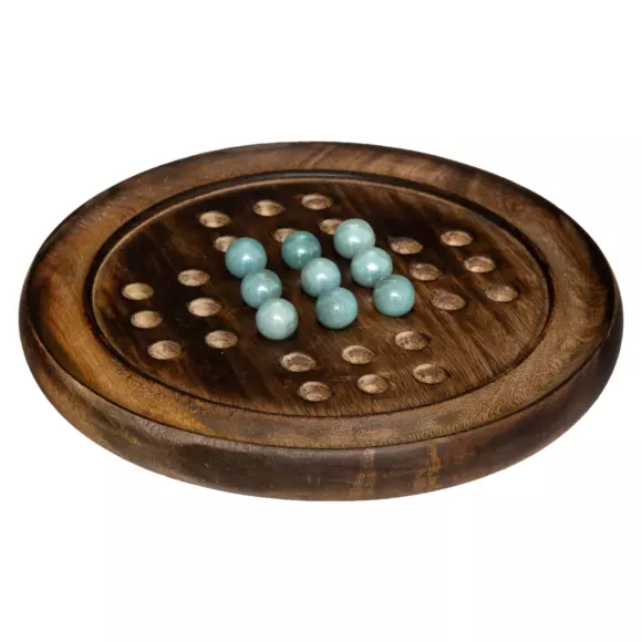 Eminza Solitaire Manguier Bois Marron