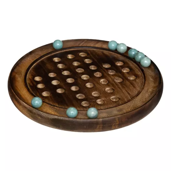 Eminza Solitaire Manguier Bois Marron