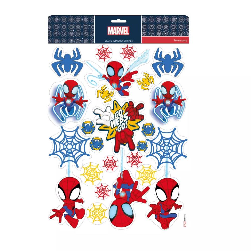 eminza Stickers pour fenêtre Disney Spiderman