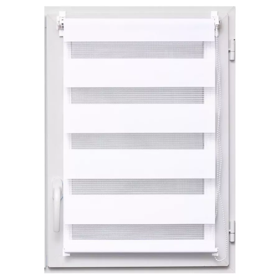Eminza Store Enrouleur Jour / Nuit (45 X 180 Cm) Blanc