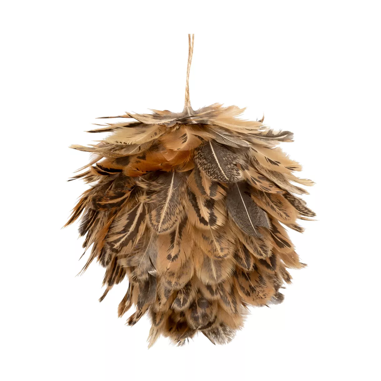 eminza Suspension de Noël (D12 cm) Jolies Plumes