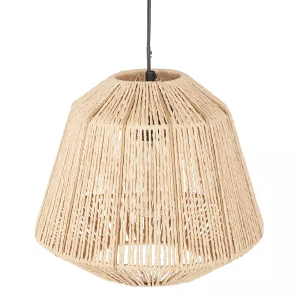 Eminza Suspension En Corde (D29 Cm) Ethnik Naturel