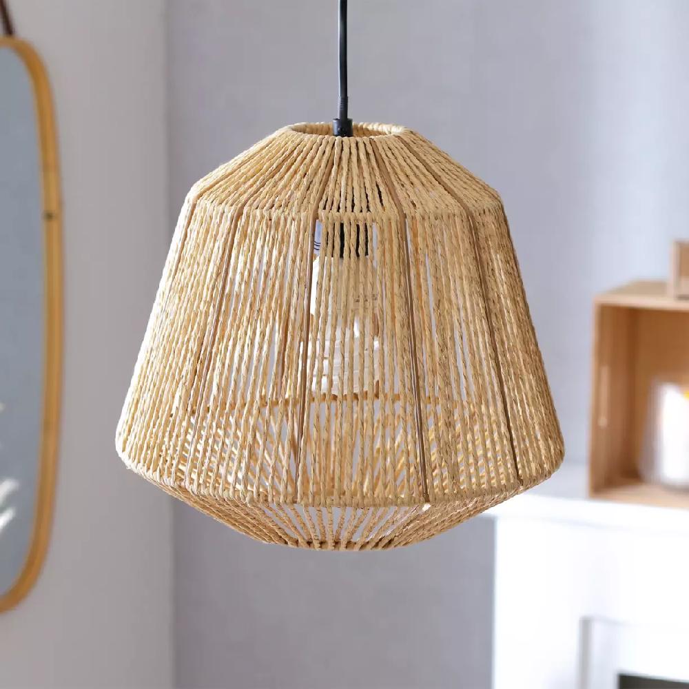eminza Suspension en corde (D29 cm) Ethnik Naturel