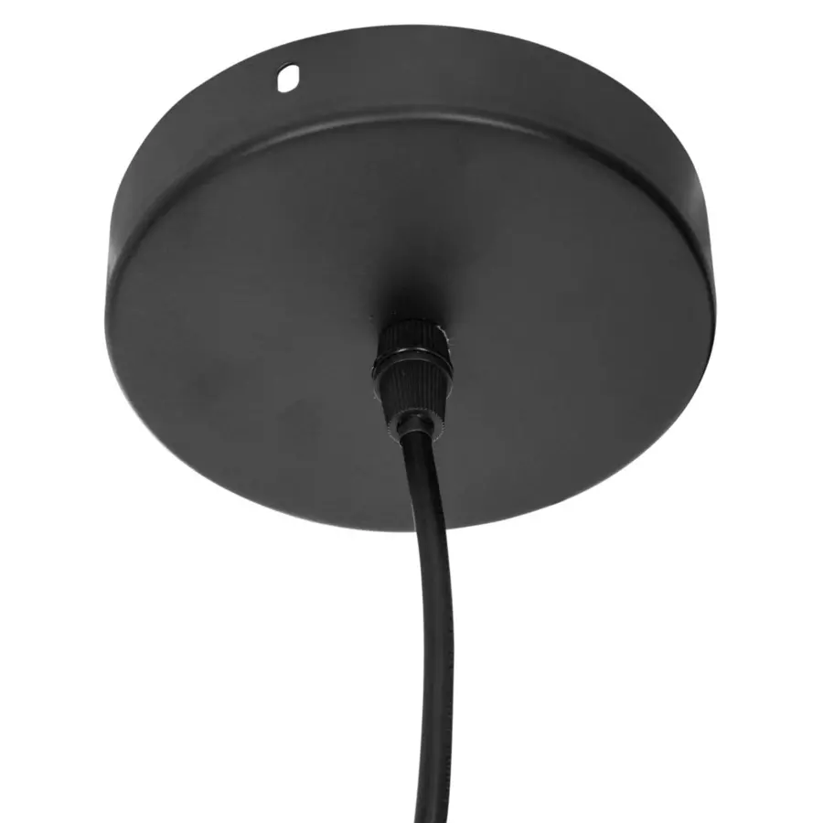 Eminza Suspension Métal (D19 Cm) Diamant Noir