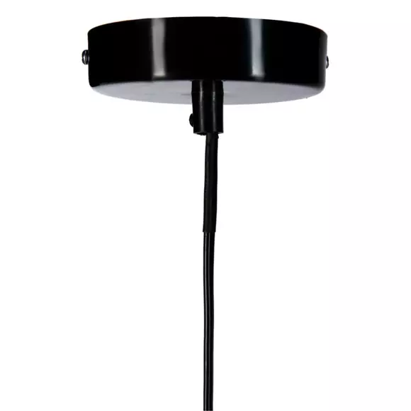 Eminza Suspension Métal (D25 Cm) Diamant Noir