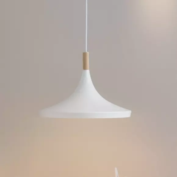 Eminza Suspension Métal (D32 Cm) Vela Blanche