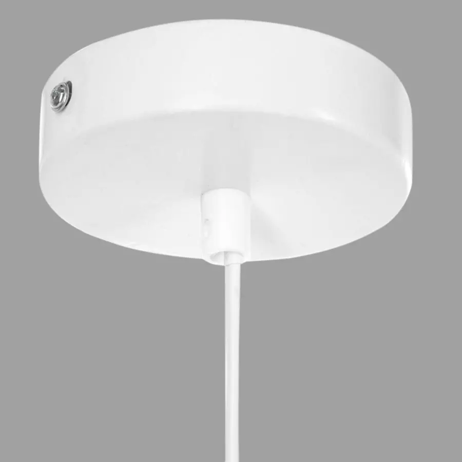 Eminza Suspension Métal (D32 Cm) Vela Blanche