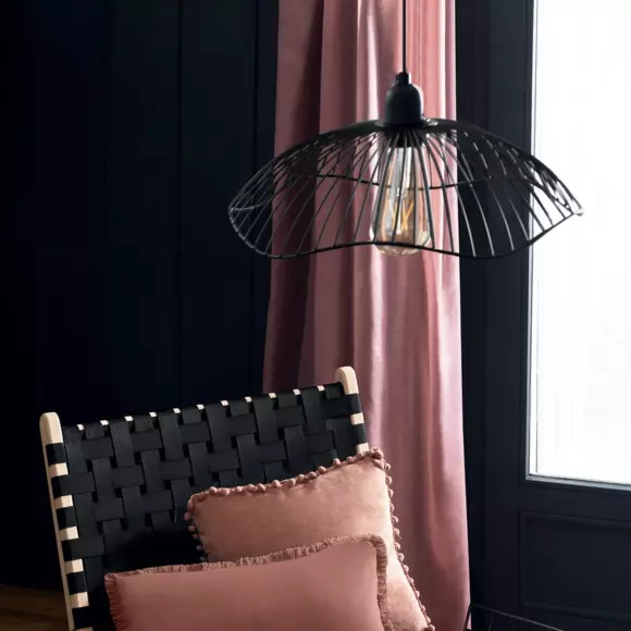 Eminza Suspension Métal (D34 Cm) Galt Noir