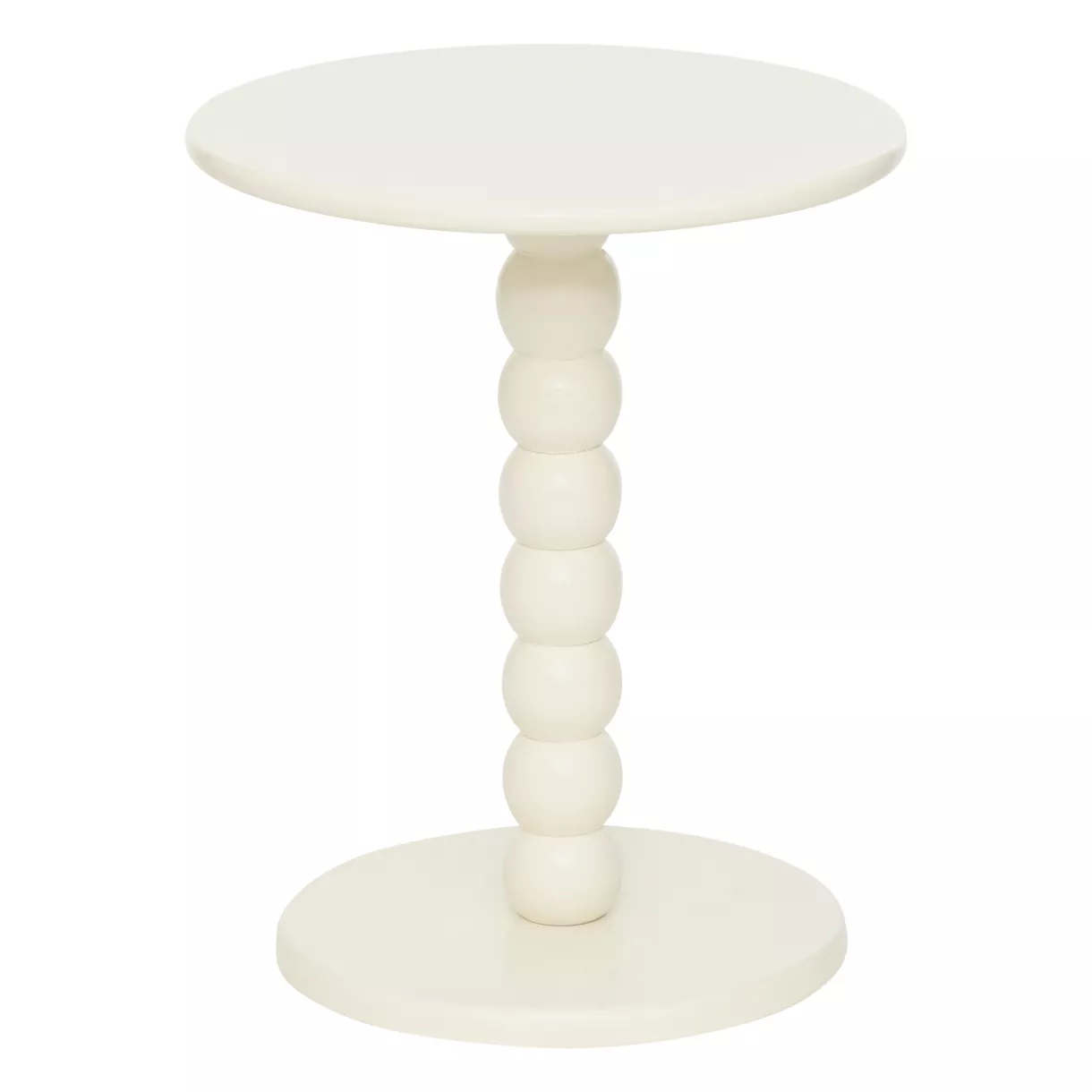 eminza Table à café bois (H46 5 cm) Chamlo Blanche