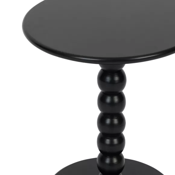 Eminza Table à Café Bois (H46 5 Cm) Chamlo Noir