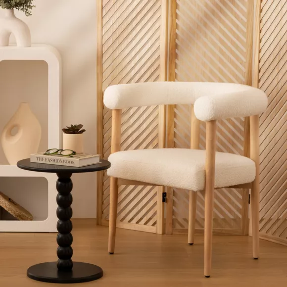 Eminza Table à Café Bois (H46 5 Cm) Chamlo Noir