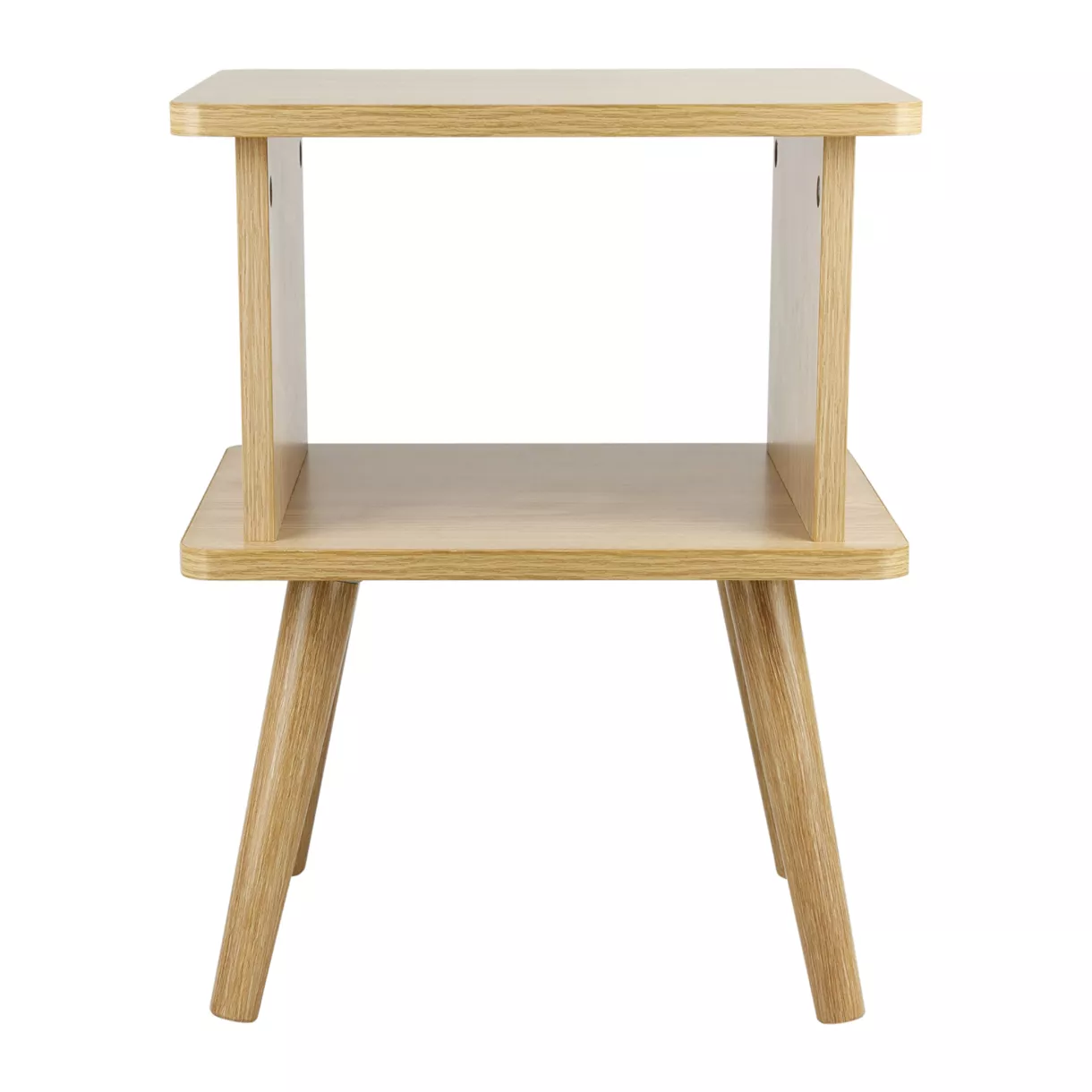 eminza Table de chevet bois (H40 cm) Ella Beige