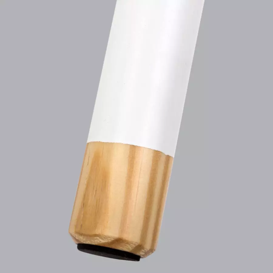 Eminza Tabouret Enfant Bois (H24 Cm) Douceur Blanc