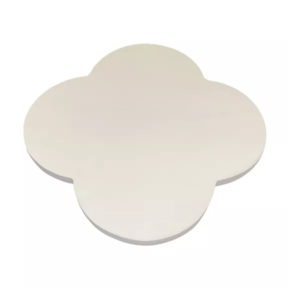 Eminza Tabouret Enfant Bois (H29 Cm) Nuage Blanc