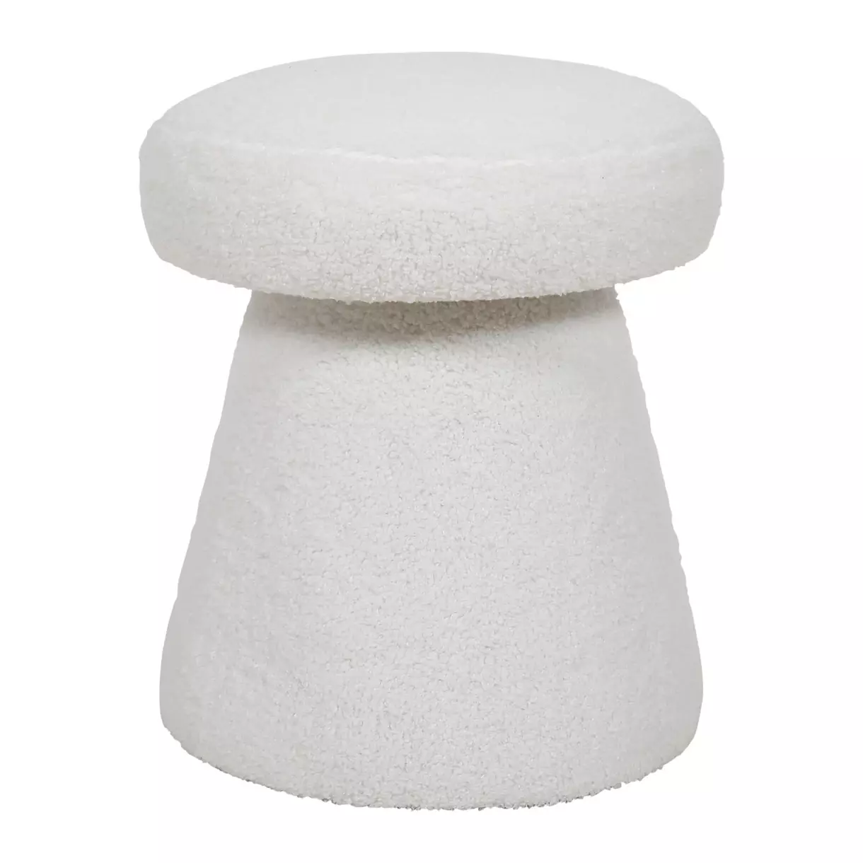 eminza Tabouret enfant Flora Blanc