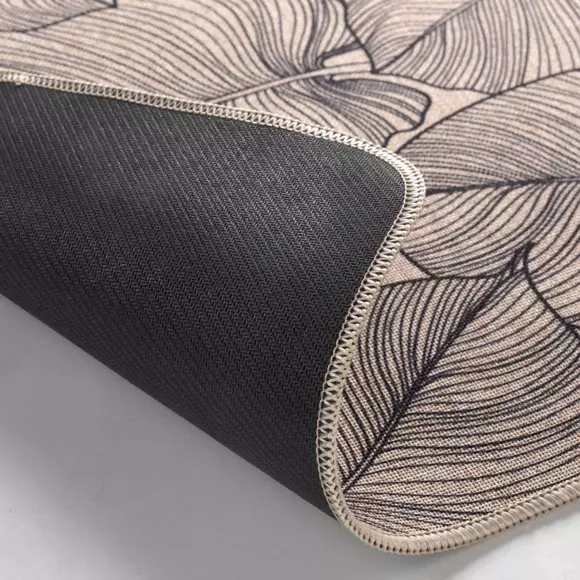 Eminza Tapis Antidérapant (45 X 120 Cm) Jade Beige