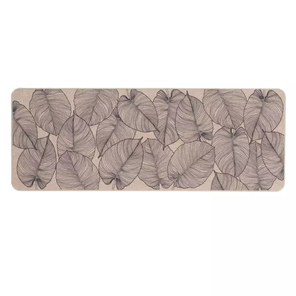 Eminza Tapis Antidérapant (45 X 120 Cm) Jade Beige