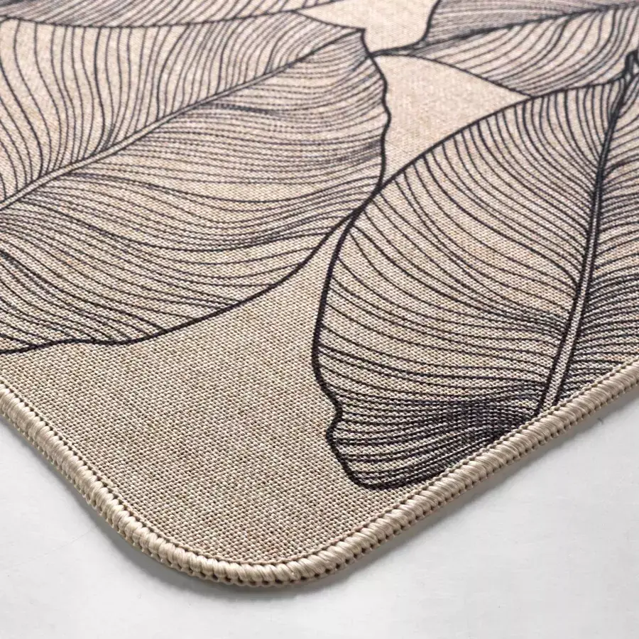 Eminza Tapis Antidérapant (45 X 120 Cm) Jade Beige