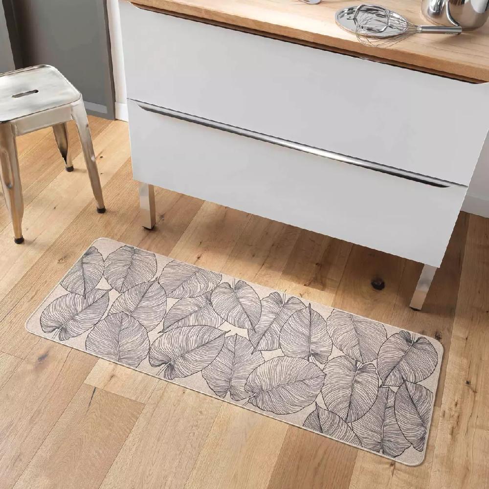 eminza Tapis antidérapant (45 x 120 cm) Jade Beige