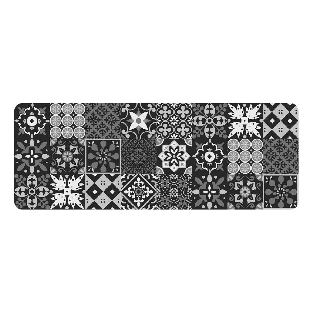 eminza Tapis antidérapant (45 x 120 cm) Salou Gris