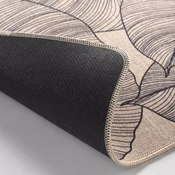 Eminza Tapis Antidérapant (45 X 75 Cm) Jade Beige
