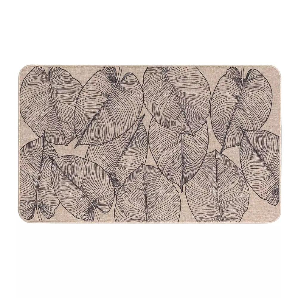 eminza Tapis antidérapant (45 x 75 cm) Jade Beige