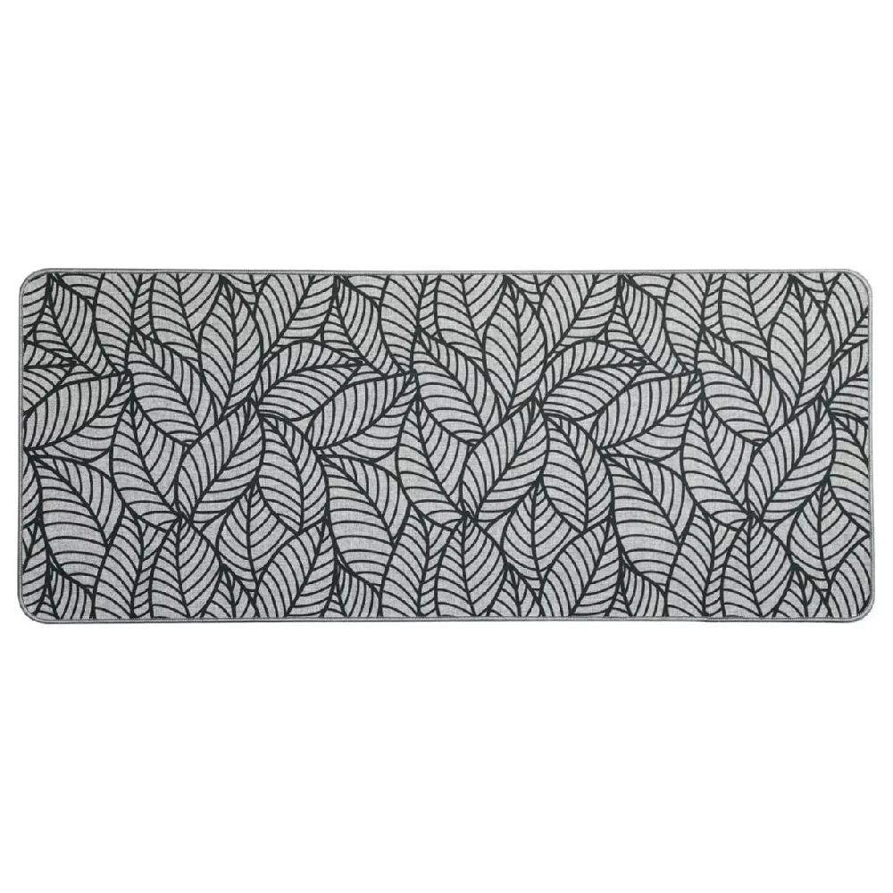 eminza Tapis antidérapant (50 x 120 cm) Jungle Gris