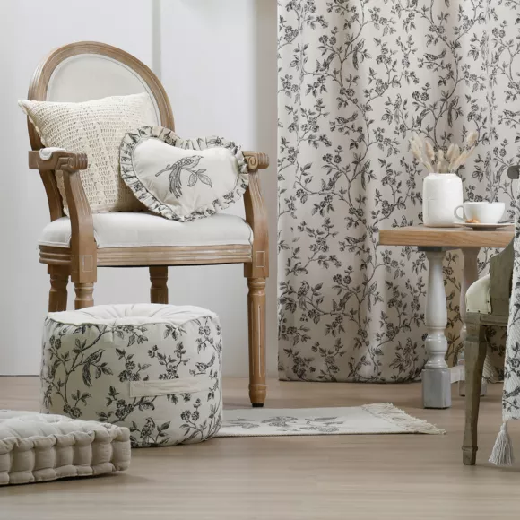 Eminza Tapis Coton (60 X 90 Cm) Clarine Ecru