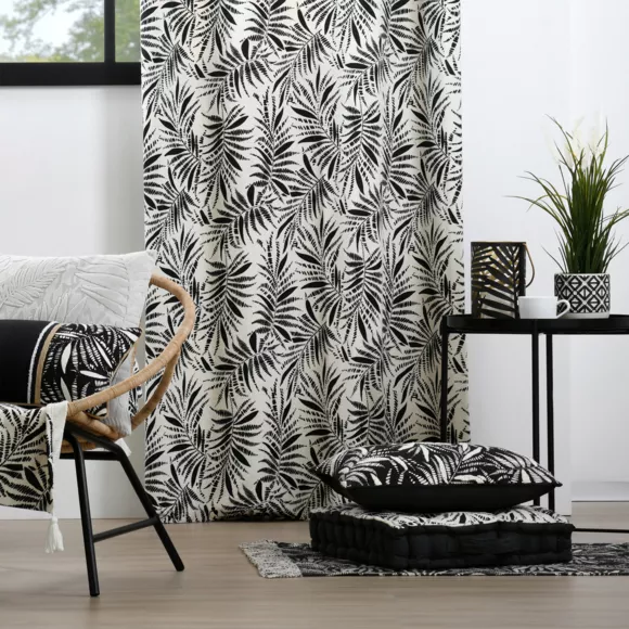 Eminza Tapis Coton (60 X 90 Cm) Ziana Noir