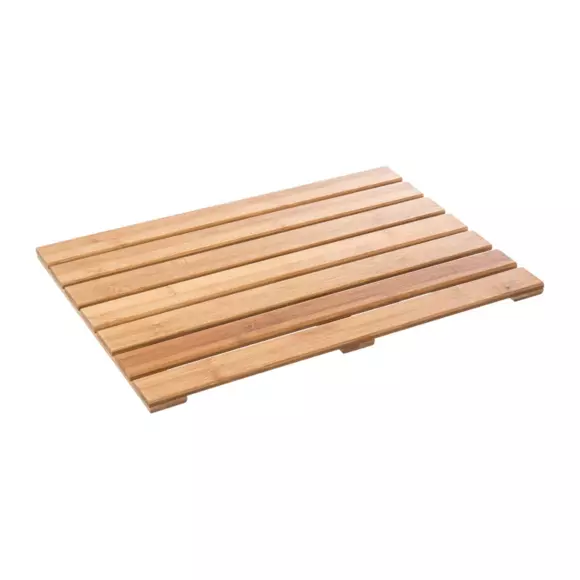 Eminza Tapis De Bain Caillebotis Nadine Bambou