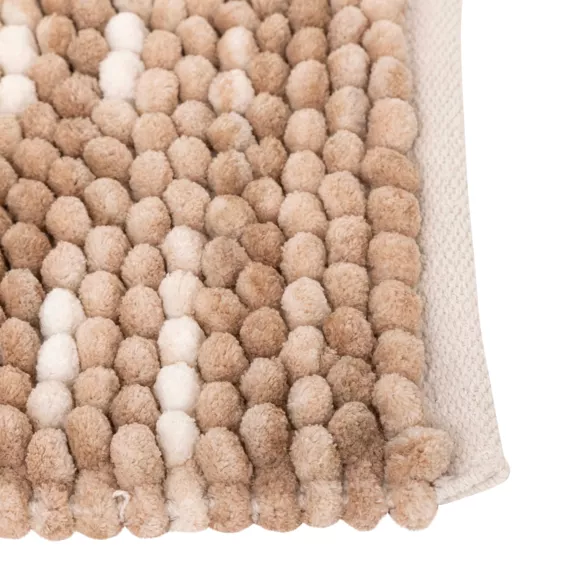 Eminza Tapis De Bain Coton (50 X 75 Cm) Bridge Beige