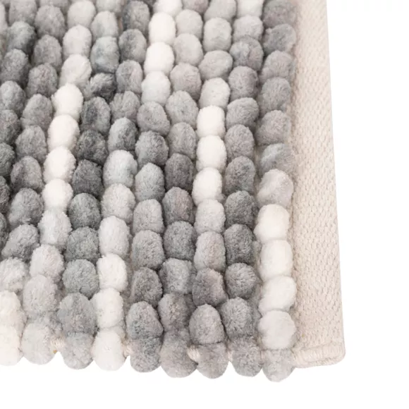 Eminza Tapis De Bain Coton (50 X 75 Cm) Bridge Gris