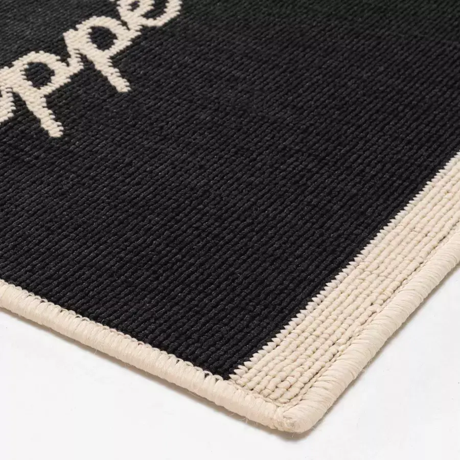 Eminza Tapis De Cuisine (50 X 120 Cm) Appetito Noir