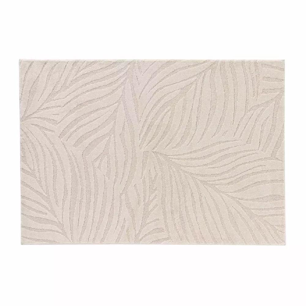 eminza Tapis de salon (120 x 170 cm) Ankara Ecru
