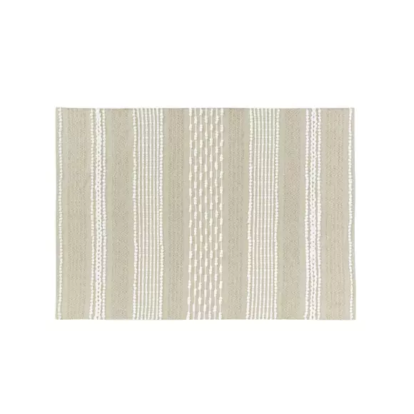 Eminza Tapis De Salon Coton (170 Cm) Blanca Beige