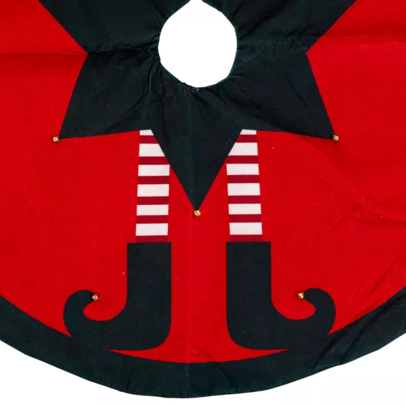 Eminza Tapis De Sapin Rond (D90 Cm) Lutin Enchanté