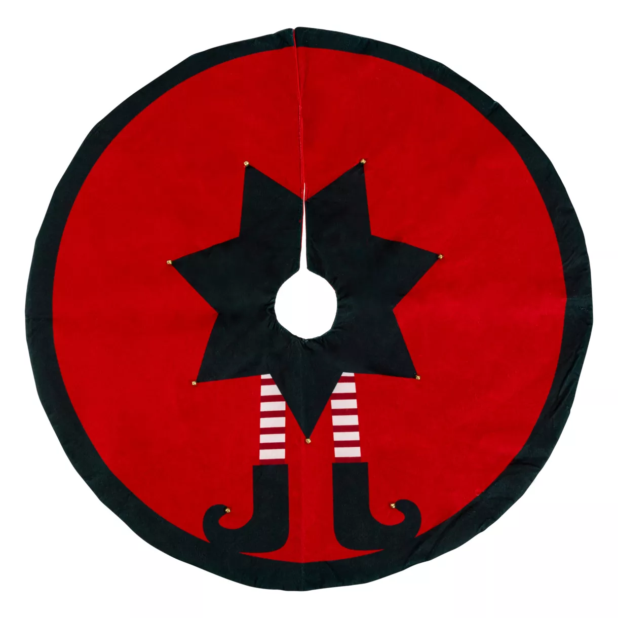 eminza Tapis de sapin rond (D90 cm) Lutin enchanté