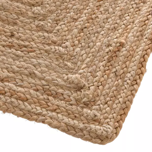 Eminza Tapis Jute (60 X 90 Cm) Histoire Nat Beige