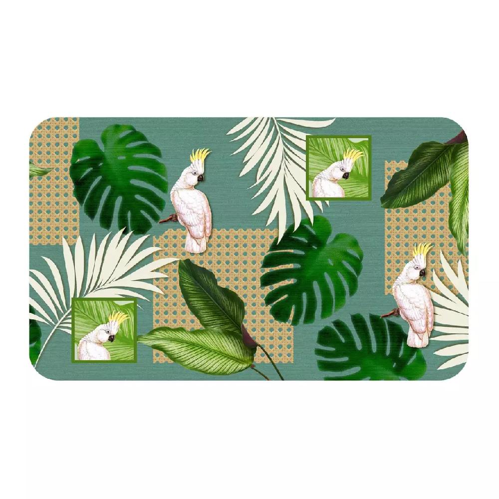 eminza Tapis multi-usage (75 cm) Cacatoes Vert