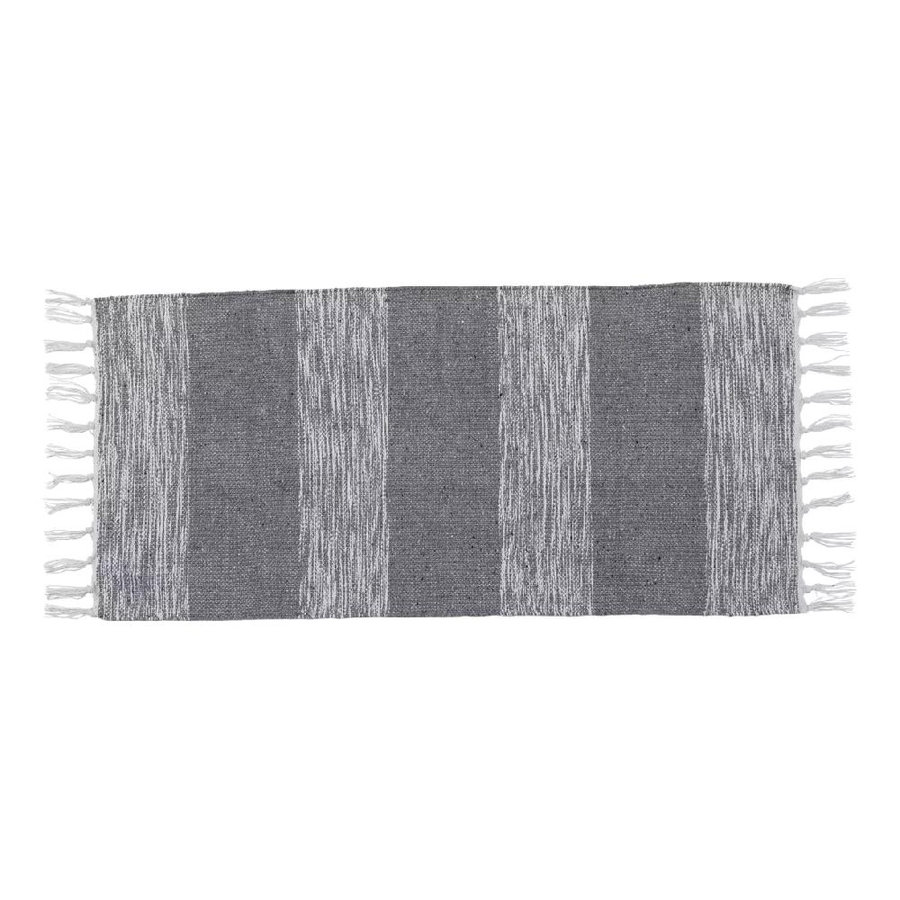 eminza Tapis salon coton (45 x 90 cm) Ambre Gris