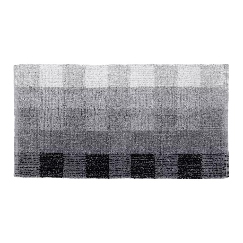 eminza Tapis salon coton (45 x 90 cm) Louise Gris