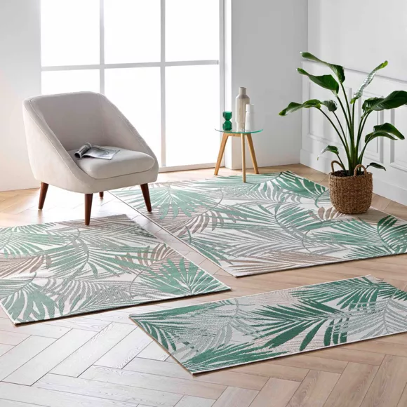 Eminza Tapis Tissé (80 X 150 Cm) Joao Vert