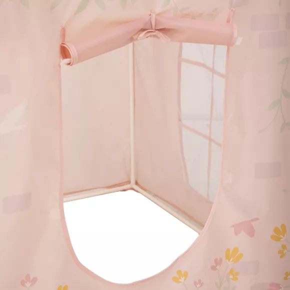 Eminza Tente Pop-up Enfant (H78 Cm) Château Rose