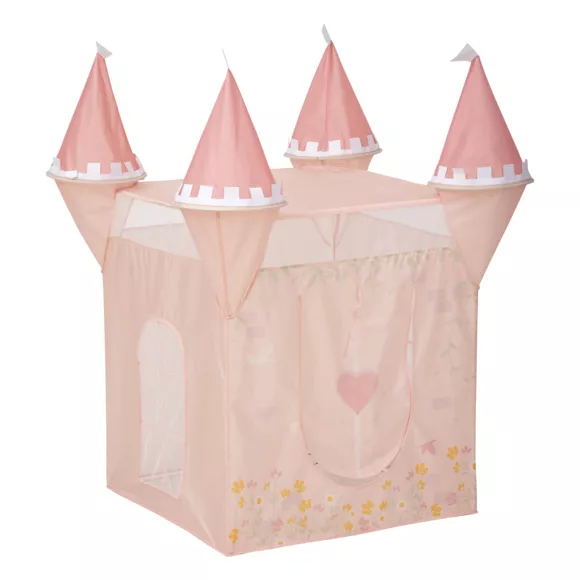 Eminza Tente Pop-up Enfant (H78 Cm) Château Rose